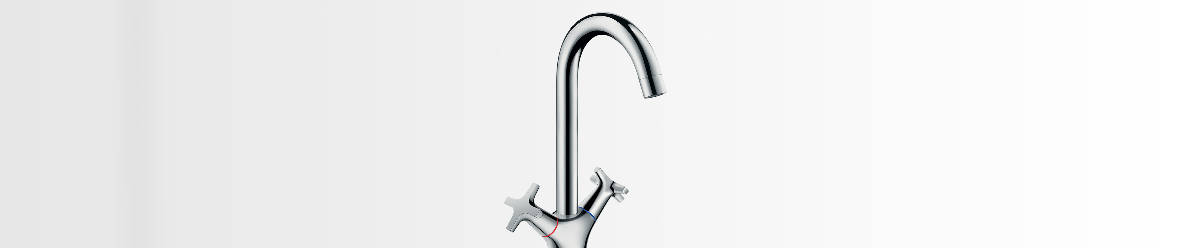 hansgrohe Logis M32: the kitchen mixer tap with star handles.
