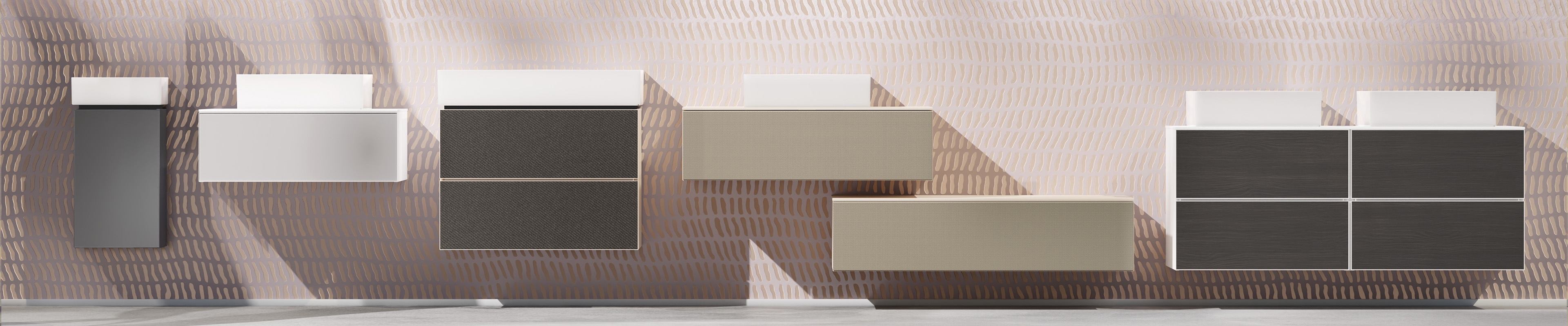 The Xevolos furniture ranges from hansgrohe.